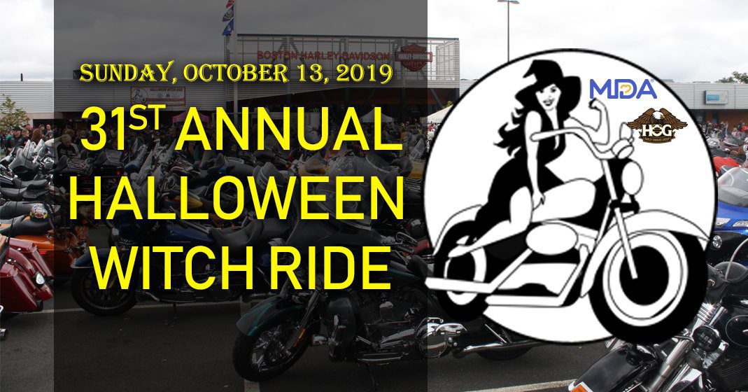 31st annual halloween witch ride flyer