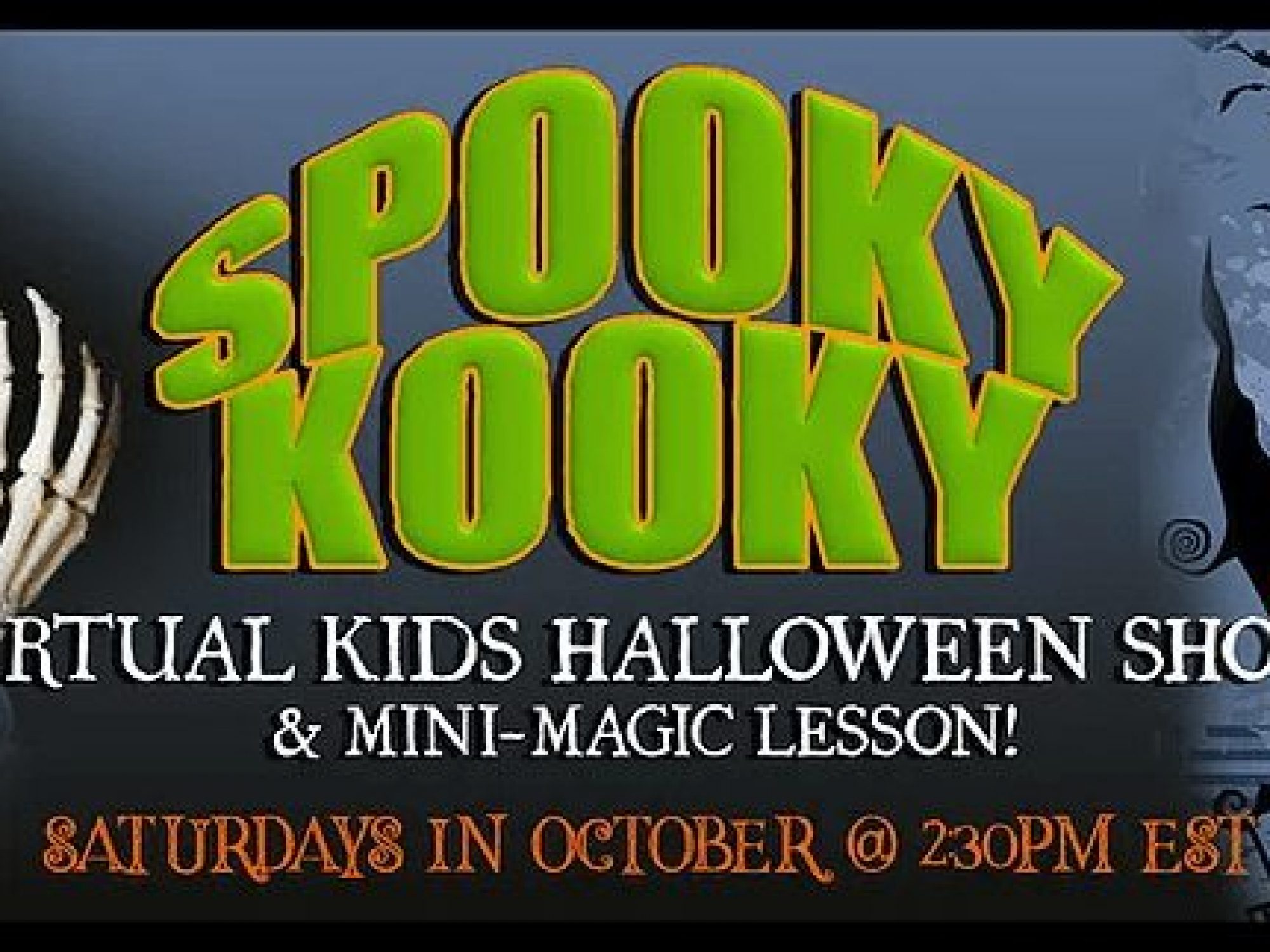 spooky kooky virtual Halloween show