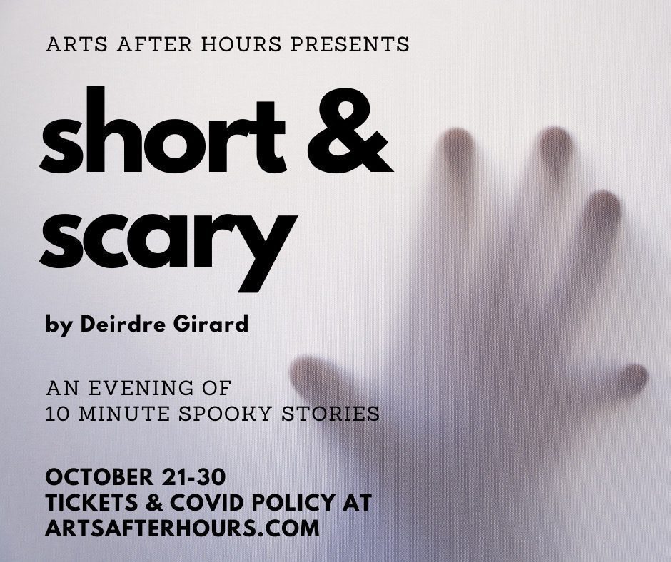 Short and scary tickets flyer