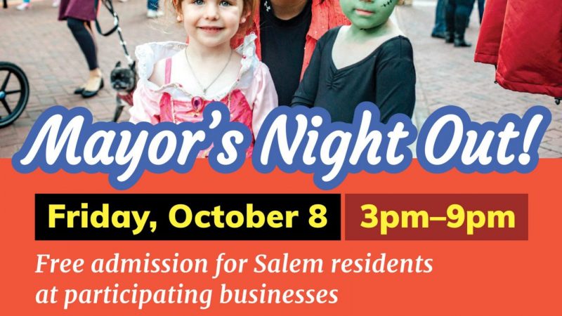 Mayor's Night Out flyer