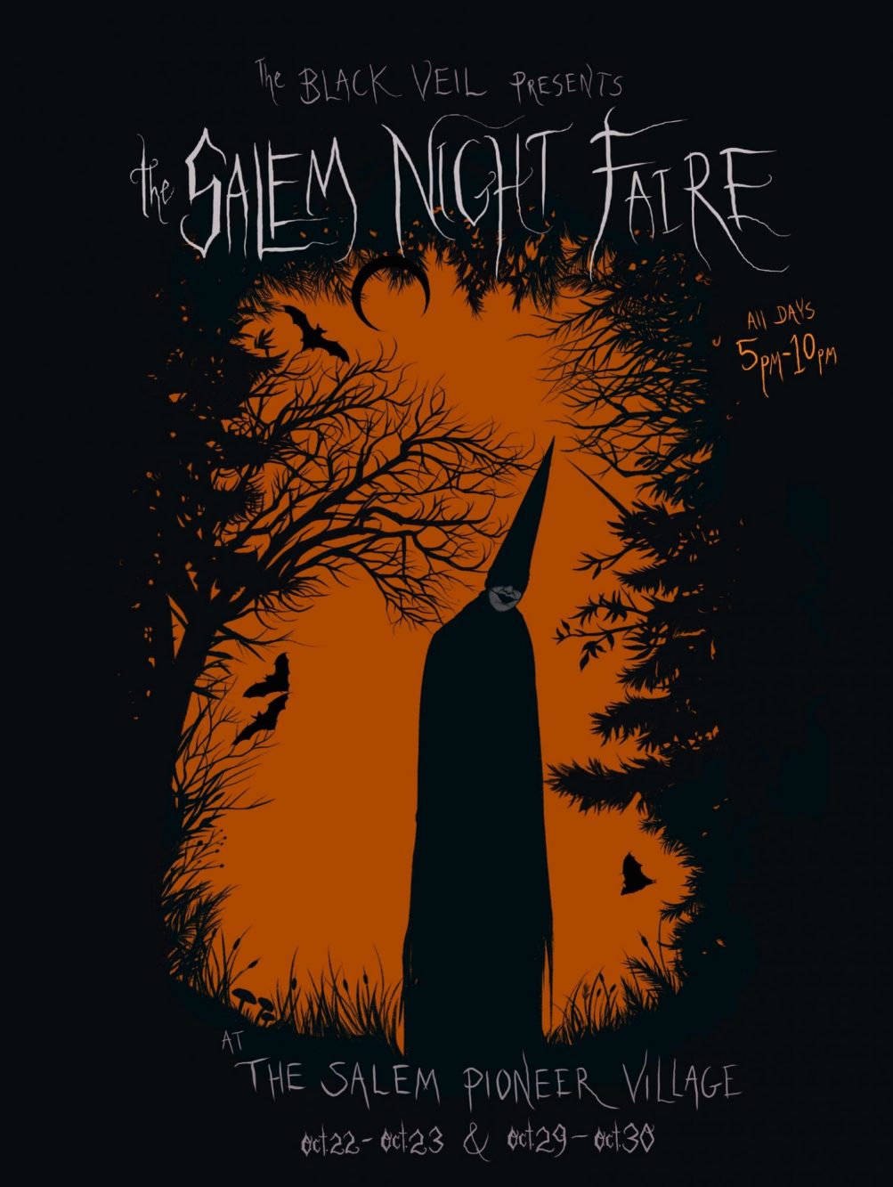 The Salem Night Faire flyer