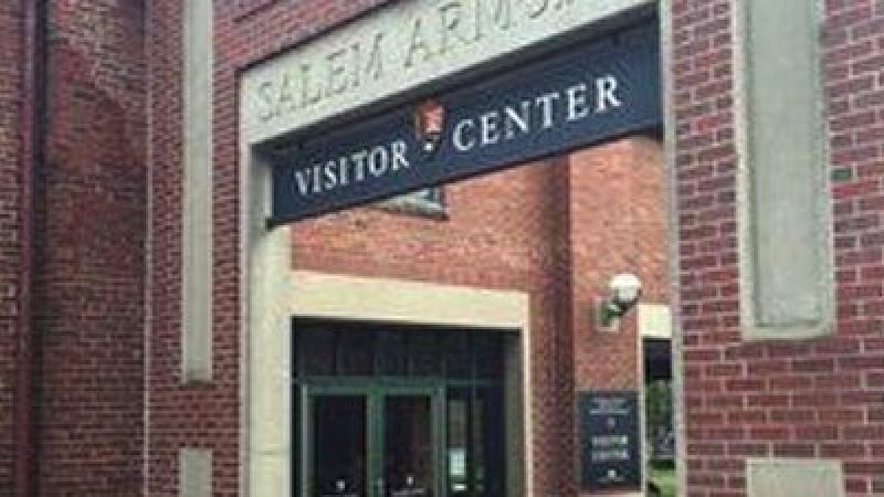 Salem Visitor Center sign