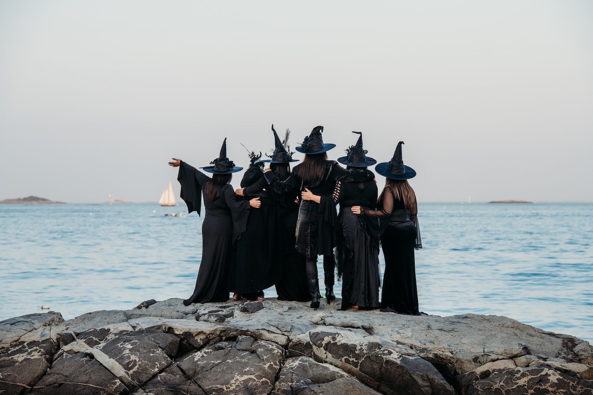 Witch Hats on the Wharf