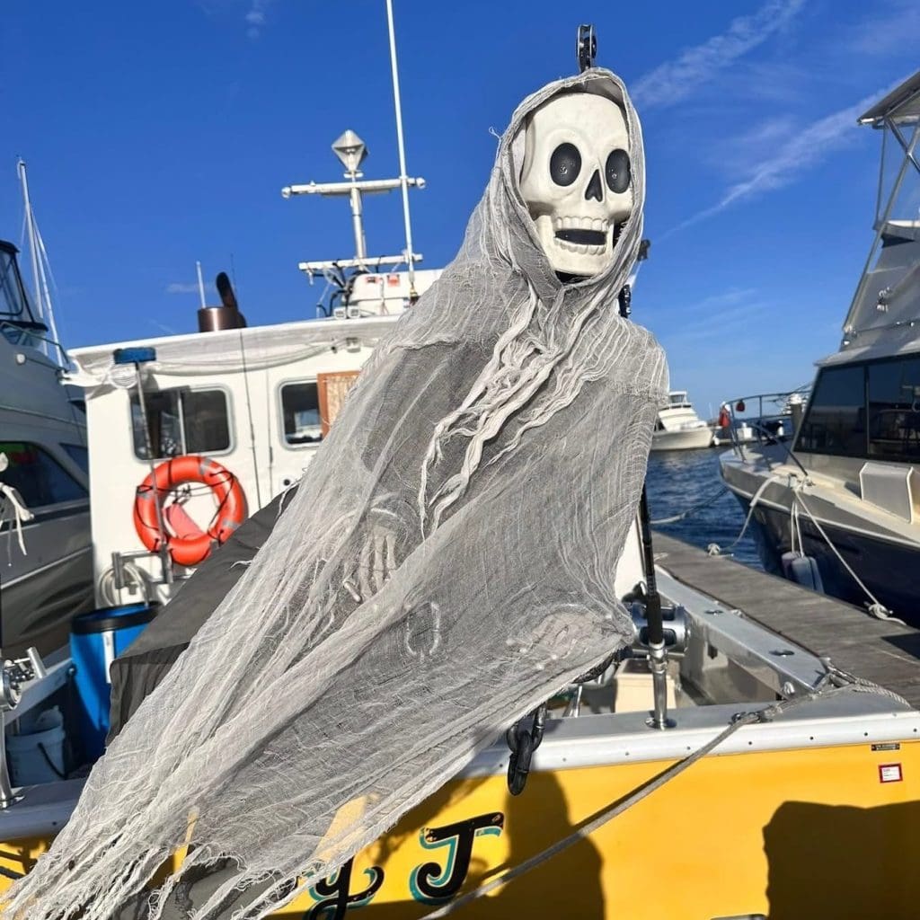 Halloween Boat Parade at Derby Wharf