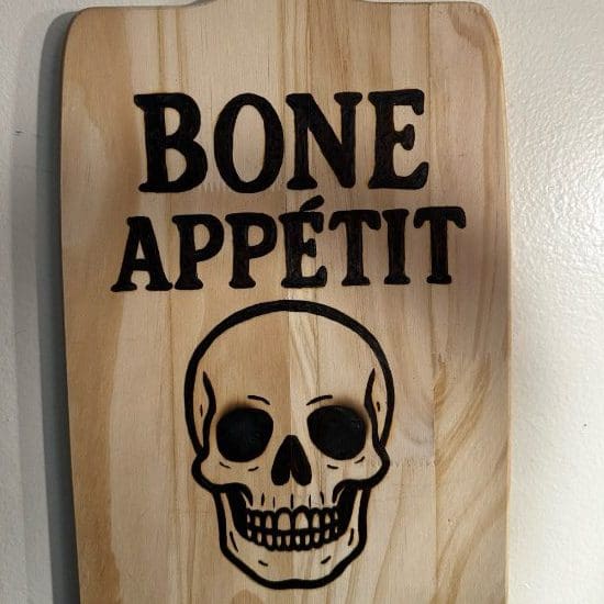 Woodburning Workshop: Halloween Cutting Boards