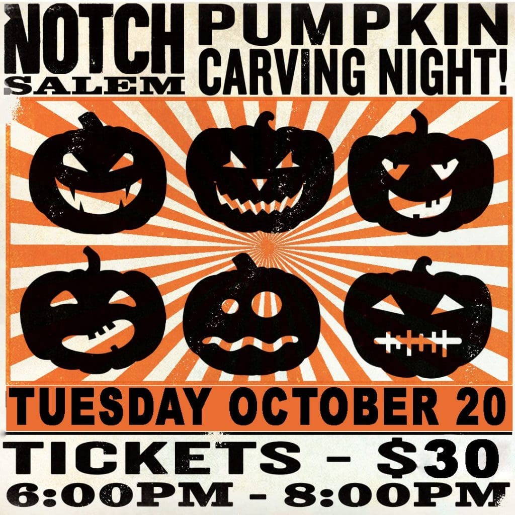 Pumpkin Carving Night at Notch