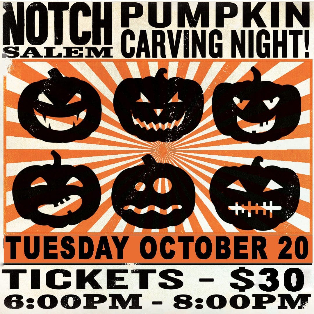 Pumpkin Carving Night at Notch