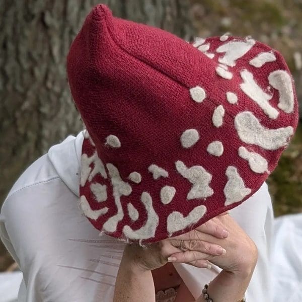 Mushroom Witch Hat Making