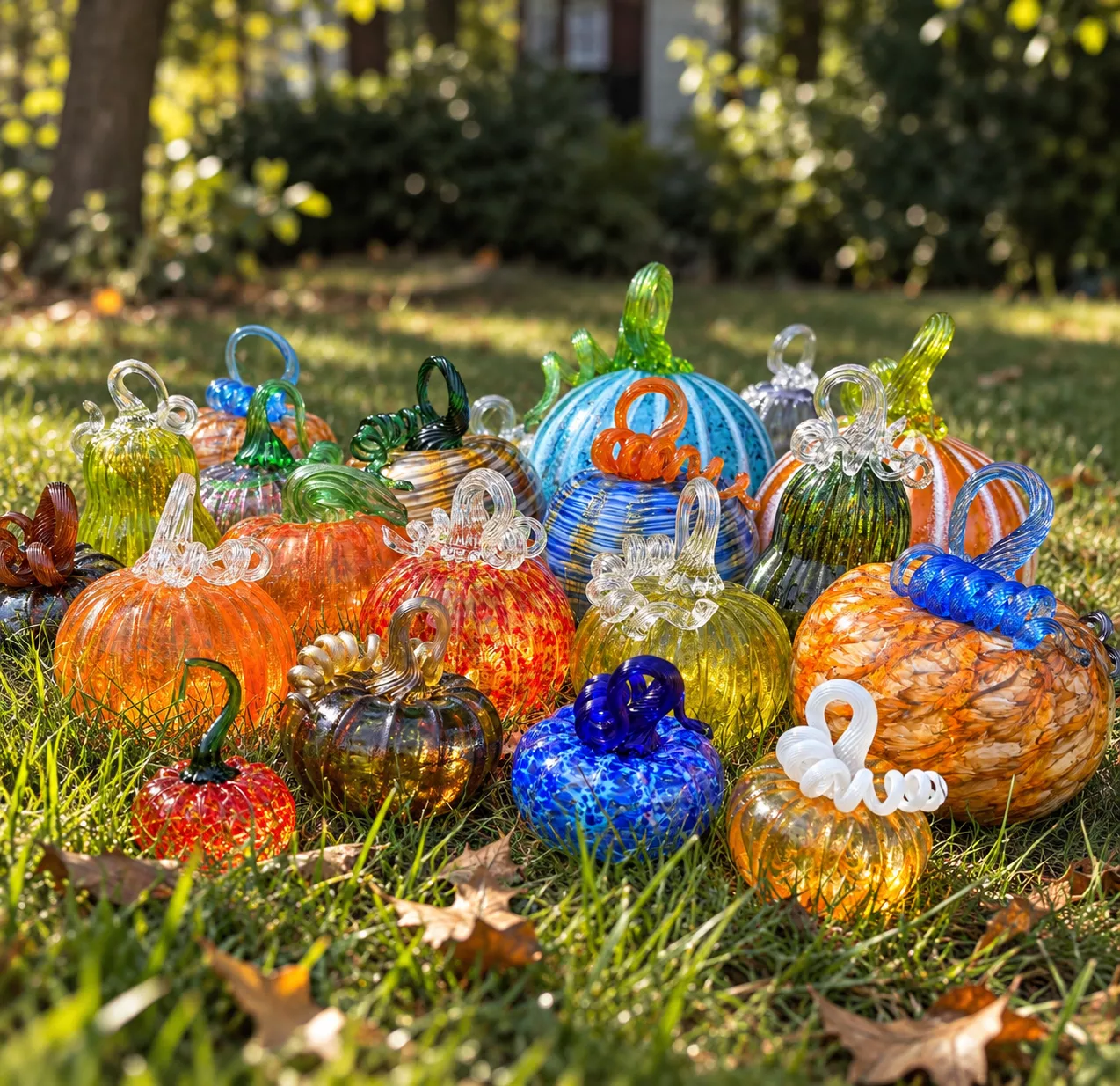 Salem Glass Pumpkin Patch