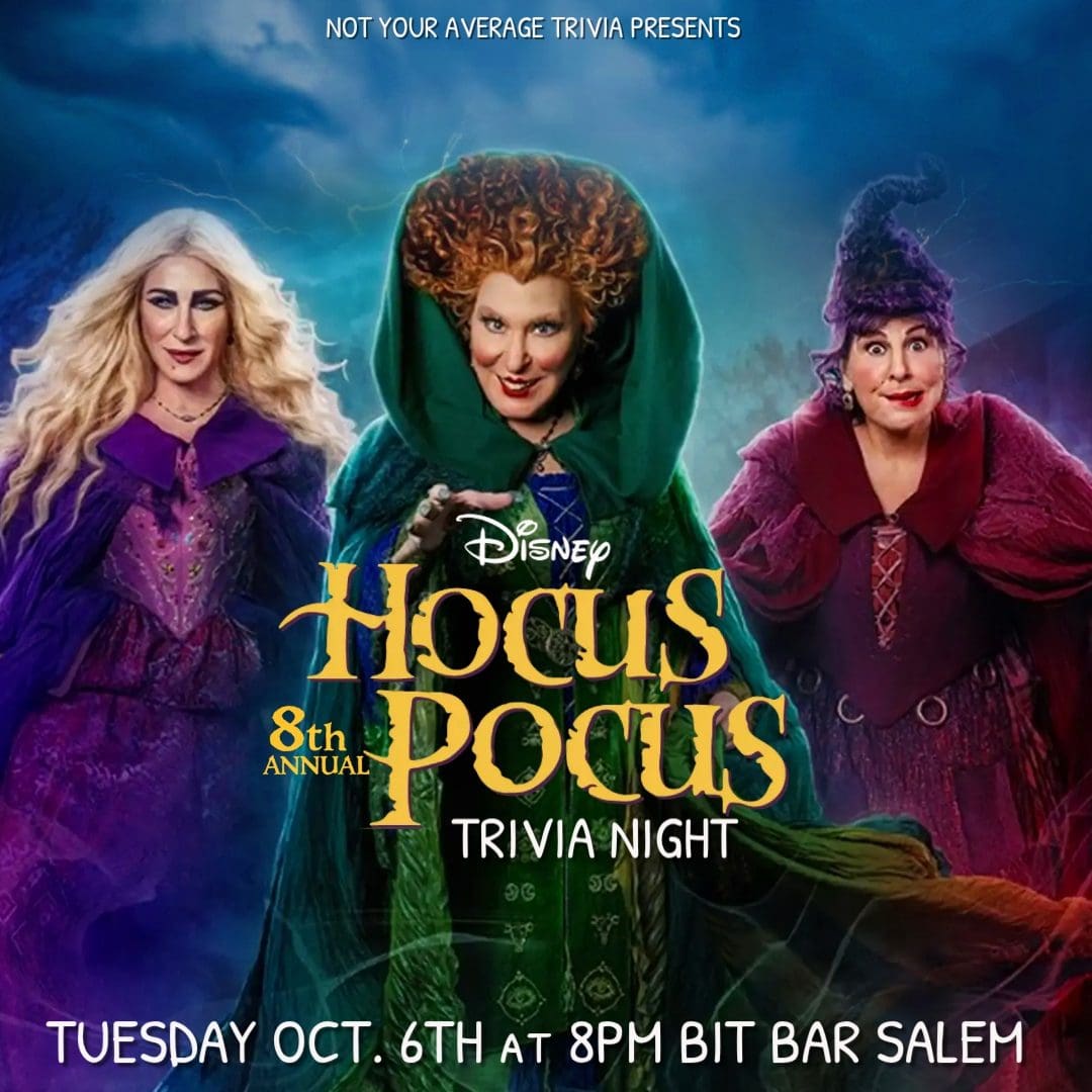 8th Annual Hocus Pocus Trivia