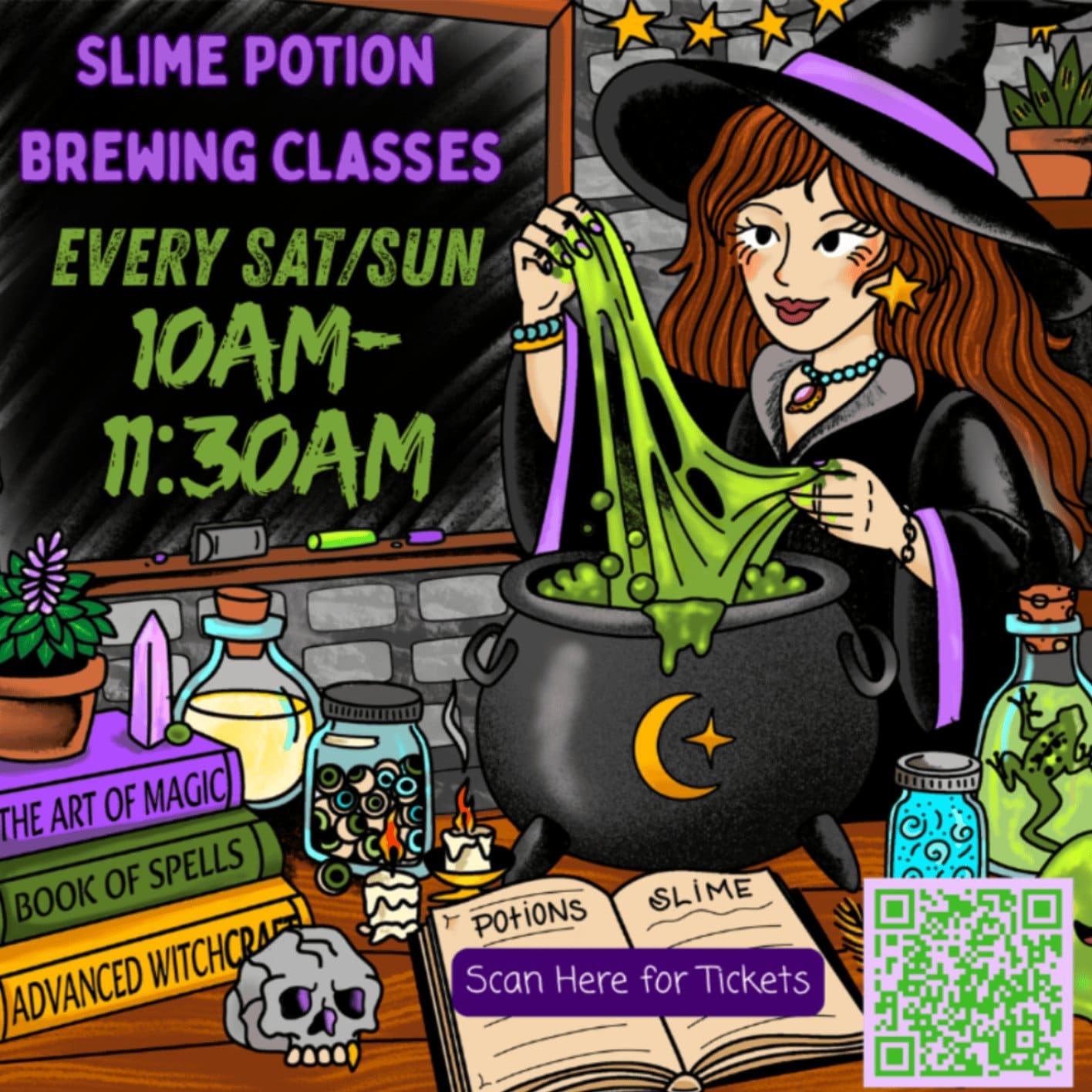 Slime Potion Brewing Class