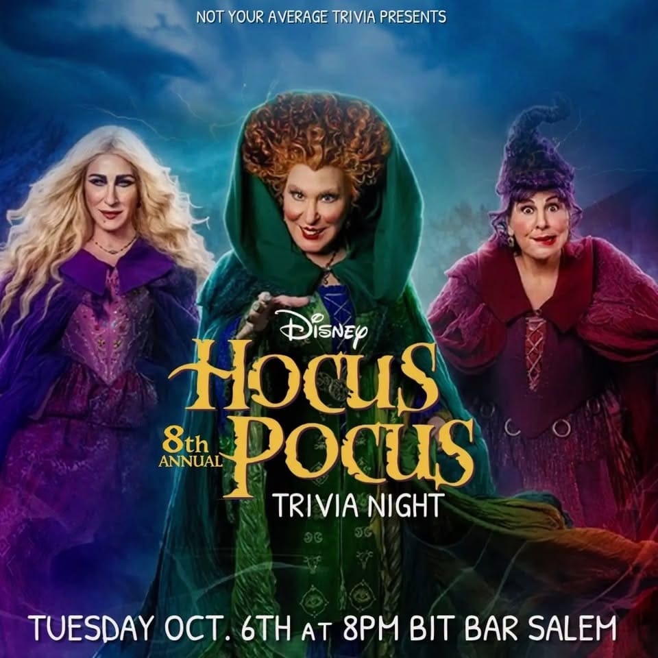 Not Your Average Trivia: Hocus Pocus